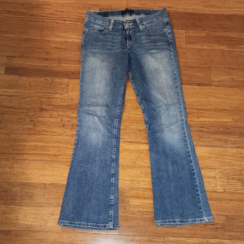 Levi's Women's Medium Blue Flared Jeans